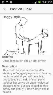 Good sex tips and positions android App screenshot 2